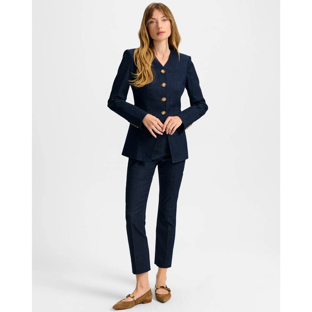 Sold Veronica Beard Kimra Kick-Flare Pant US 6 - Picture 3 of 14